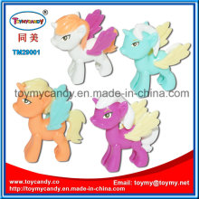 Promoción de ventas 2016 Lovely Mini DIY Assembly Plastic Horse Toy