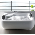 Jet Bubbles For Bath White Acrylic Luxury Corner Freestanding Soaking Bathtubs