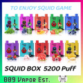 Randm Squid Game Box 5200 Puffs USB wiederaufladbar