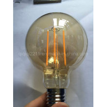 G80 5W Gold Cobrir LED Filamento Bulb