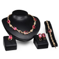 Weibliche Rose Farbe Perlen Schmuck Sets Mode (C-XSST0068)