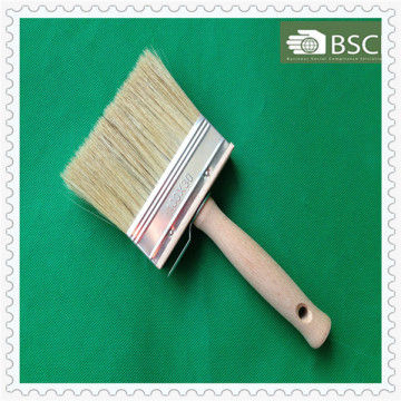 Shxb-0022 Poignée en bois brosse à plafonds en soie blanche