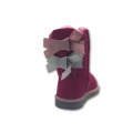 Children Kids Snow Fashion Boots with Double Bows