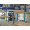 Powder coating spray machine