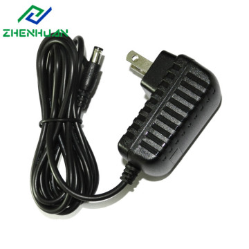 America Plug 12V DC 1000mA 12W Netzteil