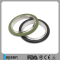 KF50 Zentrierring mit Viton Oring Aluminium