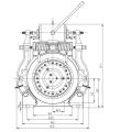 WTY1/WTY1-C-Serie Single Wrap Getriebe Motor