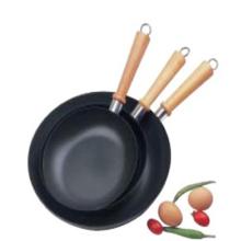 Non-stick carbon steel fry pan sets