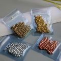 Heart metal beads kit for jewelry making