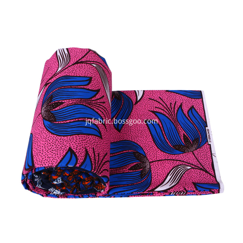 2018 African Fabric Polyester Wax Prints Fabric 