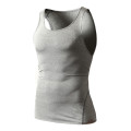 Custom printed 100% cotton men stringer gym tank top