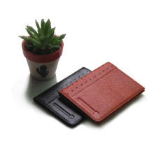 leather pu file folder name card holder passport holder