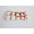 2.5" rawhide mini knotted bone