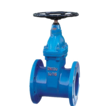 Dark rod type elastic seat sealing gate valve