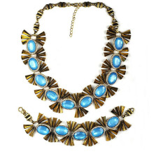 African Fashion Jewelry Sets Women Beautiful Necklace Sets