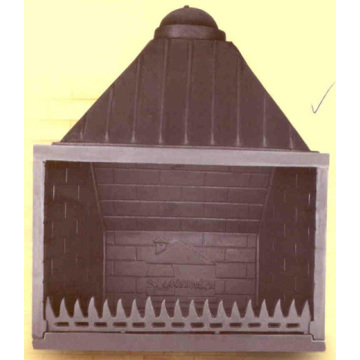 Greece Design Insert Cast Iron Stove, Fireplace (GF004)