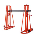 10ton Hydraulic Cable Reel Elevators Cable Drum Stand