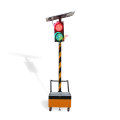 Remote Control Solar 200mm Portable Traffic Light