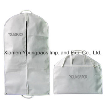 Promotional Custom White Non-Woven Suit Garment Cover