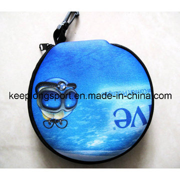 Insulated 3mm Neoprene CD Case with Full Colors Printing