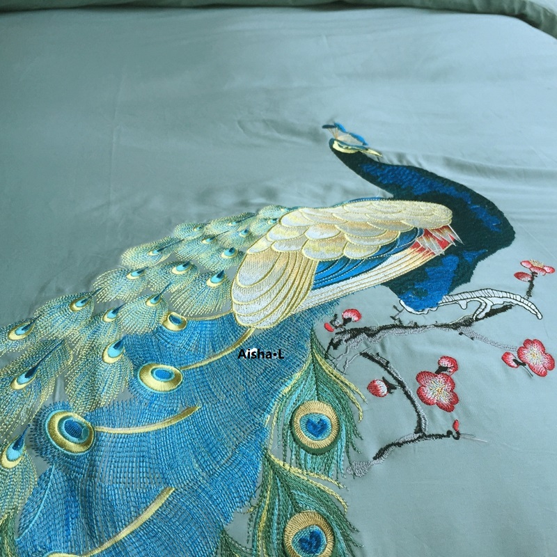 Hand Embroidered Bedding