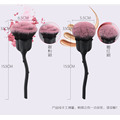 flower makeup brush  rose quartz brush makeup