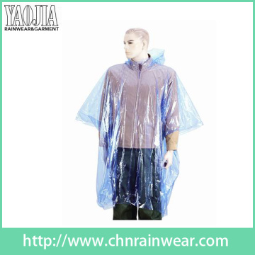 PE impermeable desechable / impermeable de emergencia para ciclismo