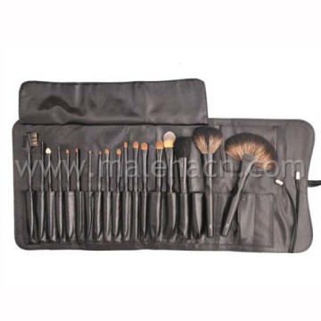 Cabelo natural de alta qualidade 18PCS Make Up Brush