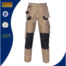 Multi funcional bolsos Duratex algodão Khaki calças de carga