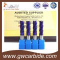 Carbure de tungstène Blue Nano Revêtement End Mills