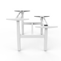 Metal Office Computer Table Frame For 2 Person