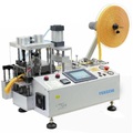 Automatic Webbing Cutting Machine with Hole Punching and Stacker