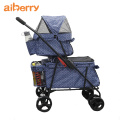 Hot Selling Double Decks Pet Carrier Stroller