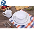 Ceramic Hand Painting White Round Bowl Dinnerware Set