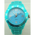 Yxl-348 2016 New Fashion Genevn Ice Silicone Watch Quartz Analog Wrist Watch Vogue Candy Color Flag Dial