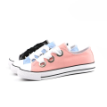 2021 hot-selling fashion pink blue canvas shoes