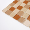 Crystal glass mosaic for hotel swimming pool