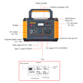 500w outdoor portable power station for camping travel