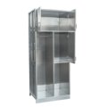 Stainless Steel Freestanding Hospital Wardrobe