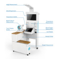 Gesundheitsscreening-Kiosk mit Blutdruckmessung