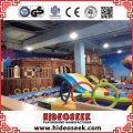 Pirate Ship Theme Children Indoor Playground avec tour d&#39;escalade