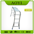 Aluminum folding little giant ladder