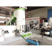 Ml75 PLC Control PP, PE Film Pelletizing Line Plastic Recycling Machinery