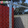 Galvanized Chain Link Fence Diamond Tennis Court Fence