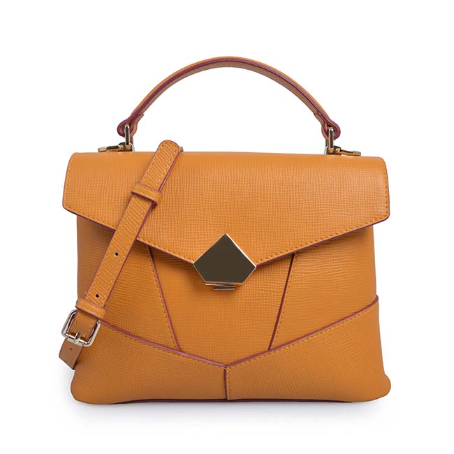 oft Leather handbag , New arrival Tote bag with magnet closure.