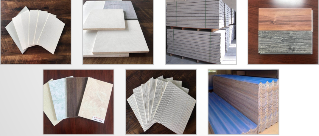 magnesium oxide panels product display