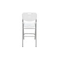 Silla de acero blanca plegable popular de la boda plegable al aire libre