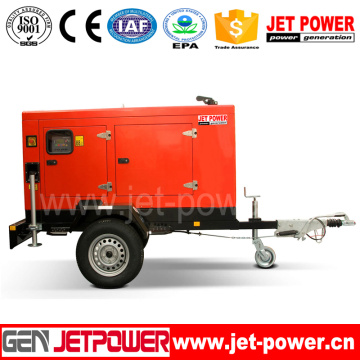 25kVA Electric Mobile Generator 20kw Portable Diesel Generator