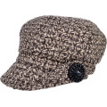 Warm fashion ladies wool knitted cap hat