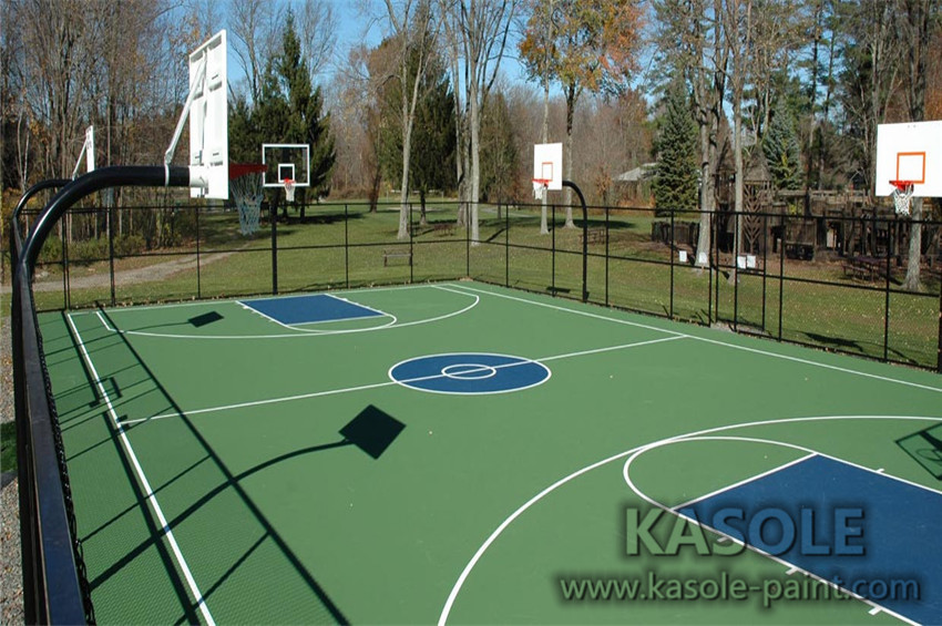 Acrylic Basketball Court Floor